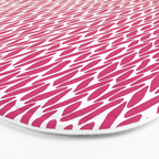 Hand Knit Hot Pink Bath Mat Gallery Image 3