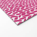Hand Knit Hot Pink Welcome Mat Gallery Image 2