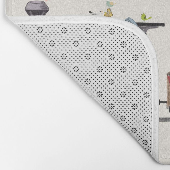 the rainbow train Bath Mat Gallery Image 2