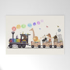 the rainbow train Welcome Mat Gallery Image 1