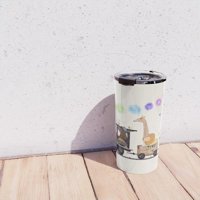 the rainbow train Travel Mug Gallery Image 4