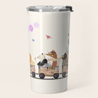 the rainbow train Travel Mug Gallery Image 2