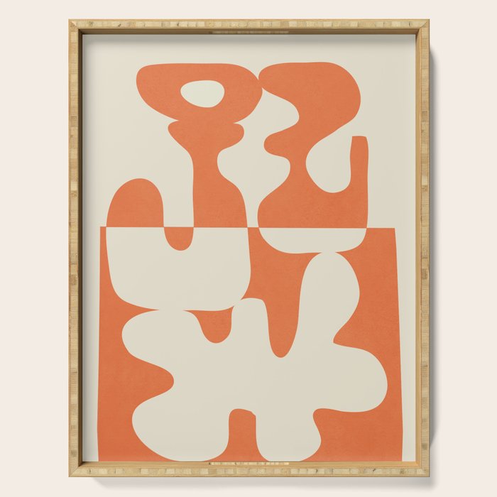 Duality in Motion 3 Serving Tray Gallery Image 1