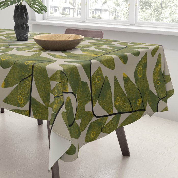 Snaky Fern Tablecloth Gallery Image 3