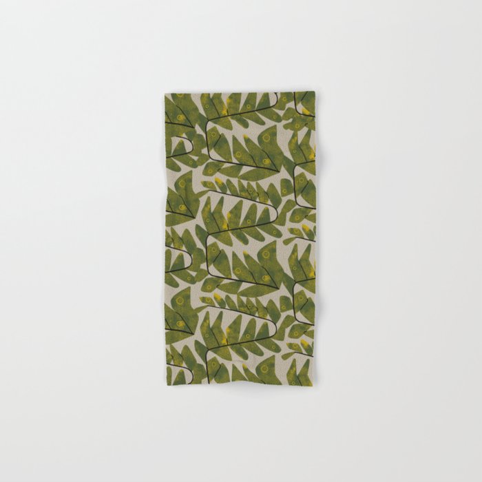 Snaky Fern Bath Towel Gallery Image 1