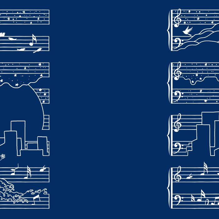 The Moonlight Sonata Blue Coffee Mug Gallery Image 2