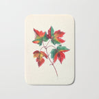 Red maple by Clarissa Munger Badger, 1859 (benefitting The Nature Conservancy) Bath Mat Gallery Image 1