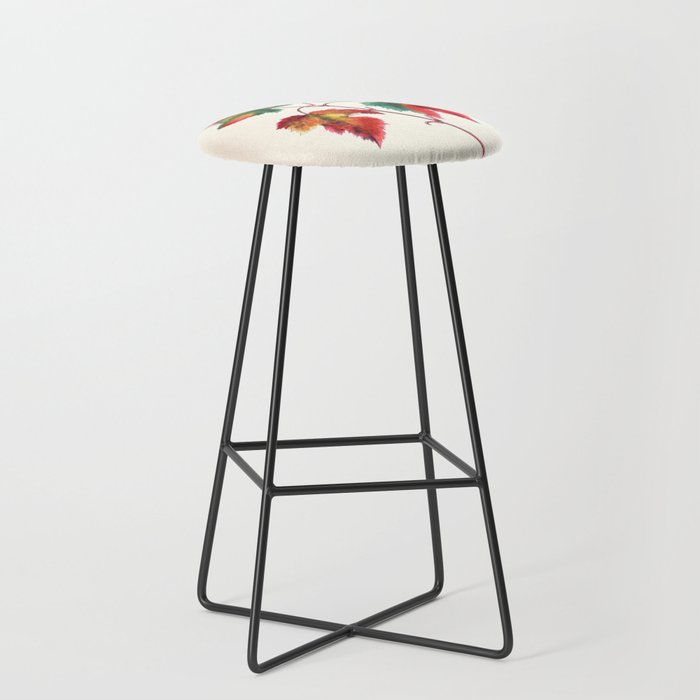 Red maple by Clarissa Munger Badger, 1859 (benefitting The Nature Conservancy) Stool Gallery Image 1