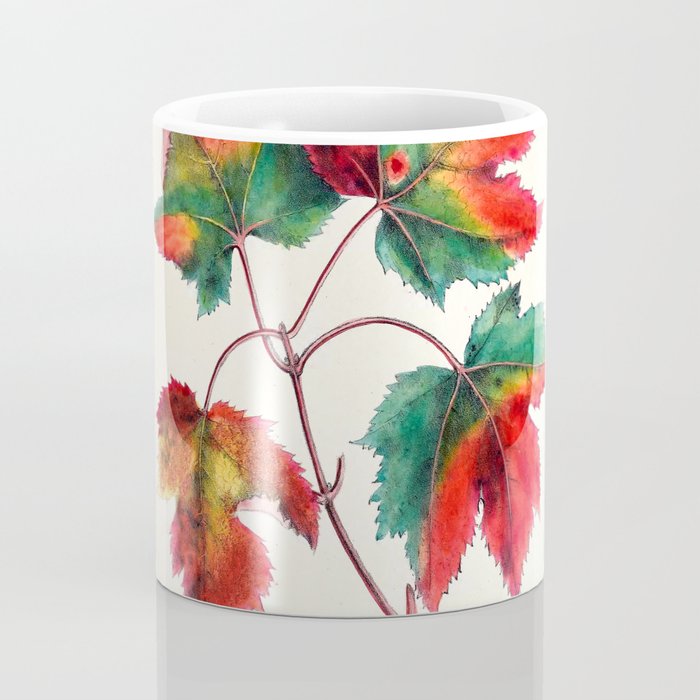 Red maple by Clarissa Munger Badger, 1859 (benefitting The Nature Conservancy) Coffee Mug Gallery Image 4