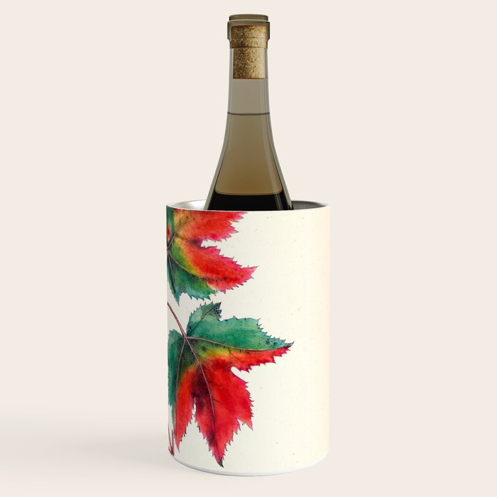 Red maple by Clarissa Munger Badger, 1859 (benefitting The Nature Conservancy) Wine Chiller Gallery Image 3