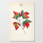Red maple by Clarissa Munger Badger, 1859 (benefitting The Nature Conservancy) Cutting Board Gallery Image 1