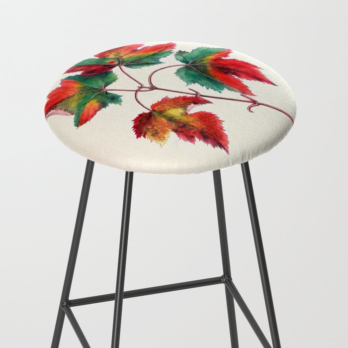 Red maple by Clarissa Munger Badger, 1859 (benefitting The Nature Conservancy) Stool Gallery Image 2