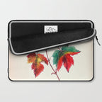 Red maple by Clarissa Munger Badger, 1859 (benefitting The Nature Conservancy) Laptop Sleeve Gallery Image 2