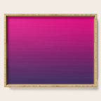 FUSCHIA pink to violet purple Gradient Ombre painted appearance Serving Tray Gallery Image 1
