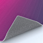 FUSCHIA pink to violet purple Gradient Ombre painted appearance Rug Gallery Image 4