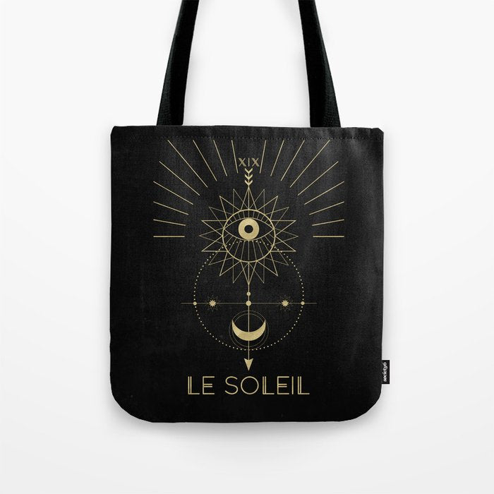 Le Soleil or The Sun Tarot Tote Bag Gallery Image 1