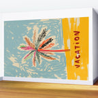 VACATION PALM TREE Wall Mural Gallery Image 2