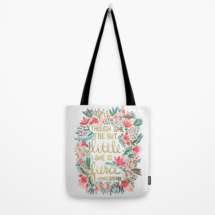 Little & Fierce Tote Bag Gallery Image 2