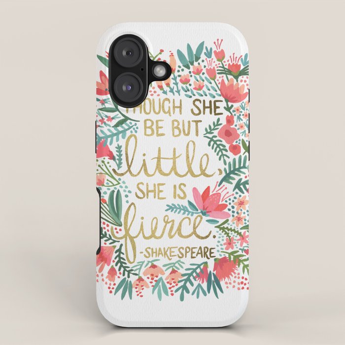 Little & Fierce iPhone Case Gallery Image 1