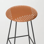 Geo (Terracotta Orange) Stool Gallery Image 2