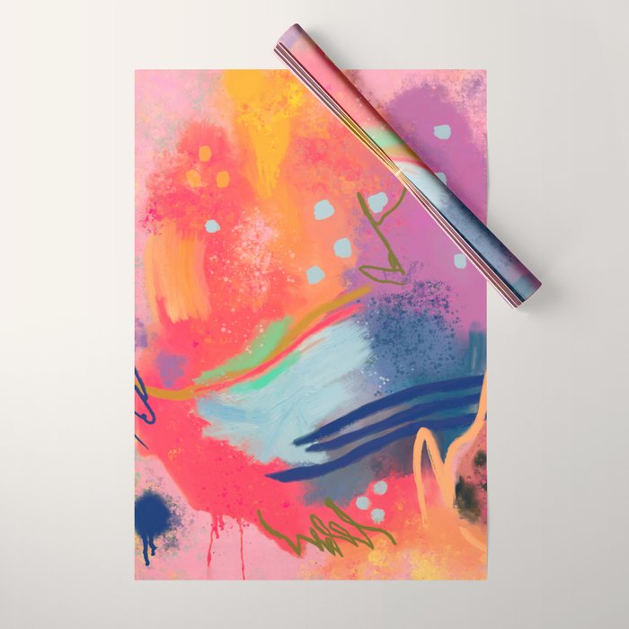 And the sea was dreaming  Wrapping Paper Gallery Image 1