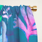 Beautiful Exotic Paisley Summer Floral Window Curtain Gallery Image 2