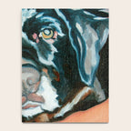 Daisy the Black Lab Dog Portrait Notebook Gallery Image 4