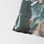 Daisy the Black Lab Dog Portrait Pillow Sham Gallery Image 4