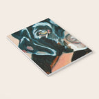 Daisy the Black Lab Dog Portrait Notebook Gallery Image 3