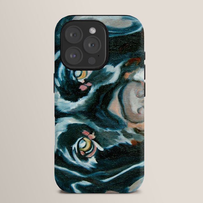 Daisy the Black Lab Dog Portrait iPhone Case Gallery Image 15