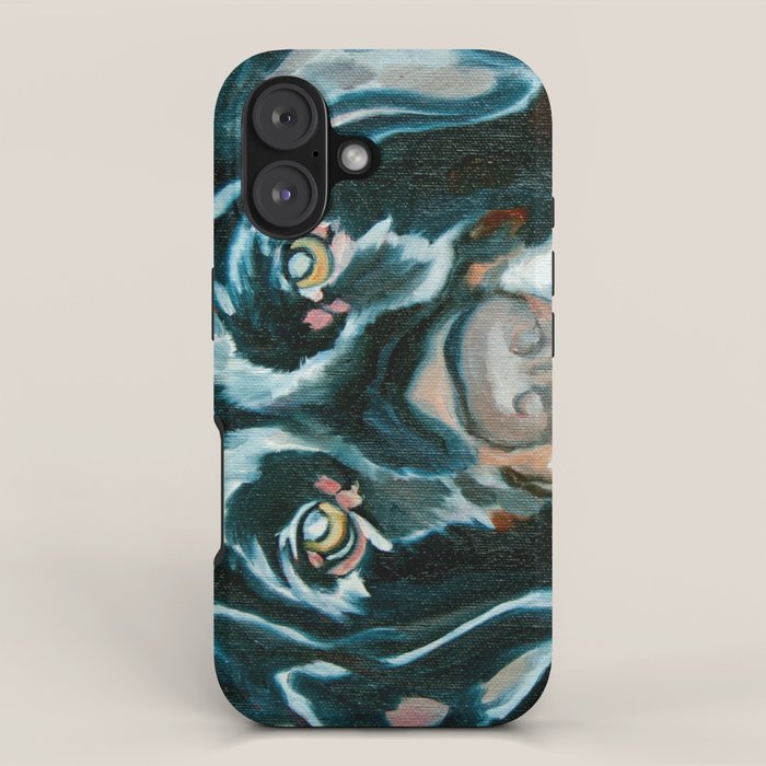 Daisy the Black Lab Dog Portrait iPhone Case Gallery Image 1