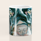 Daisy the Black Lab Dog Portrait Coffee Mug Gallery Image 4