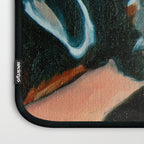Daisy the Black Lab Dog Portrait Laptop Sleeve Gallery Image 3
