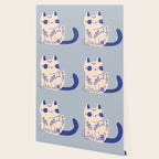 Delft Pottery Cat Butt Wallpaper Gallery Image 2
