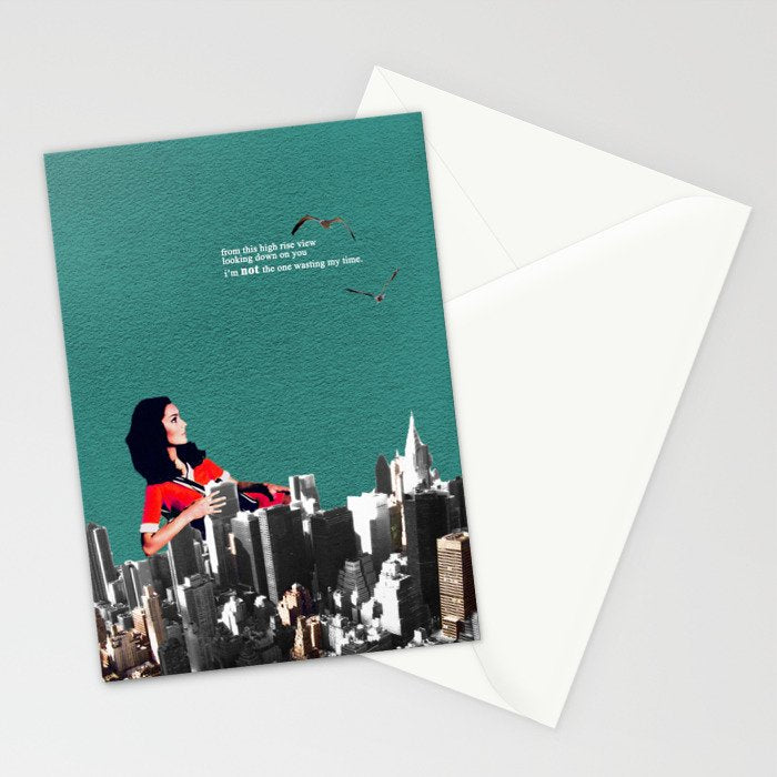 High Rise View Stationery Card Gallery Image 2