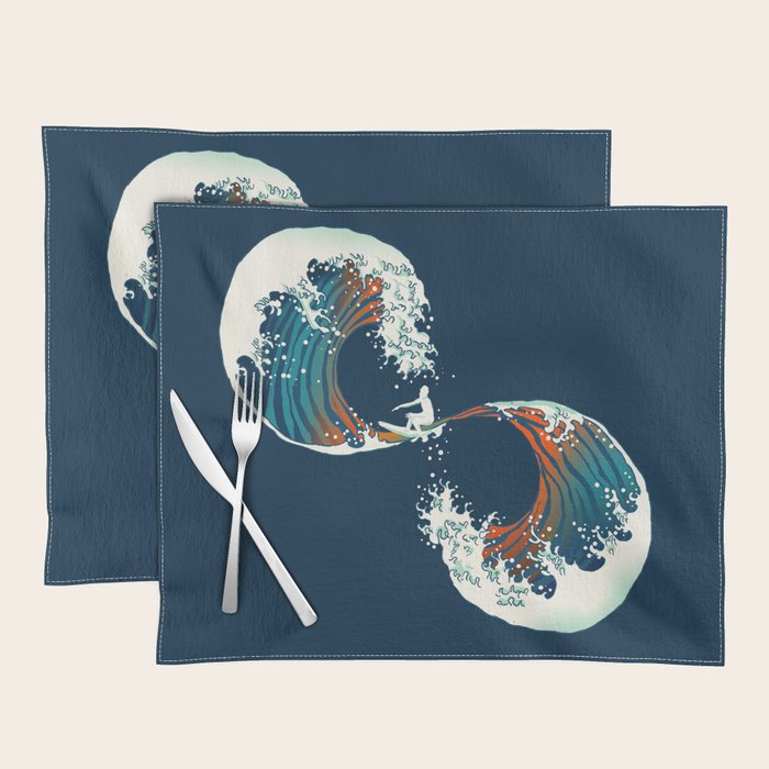 The Wave is forever Placemat Gallery Image 1