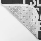 Good morning, I see the assassins have failed. (Black) Bath Mat Gallery Image 2