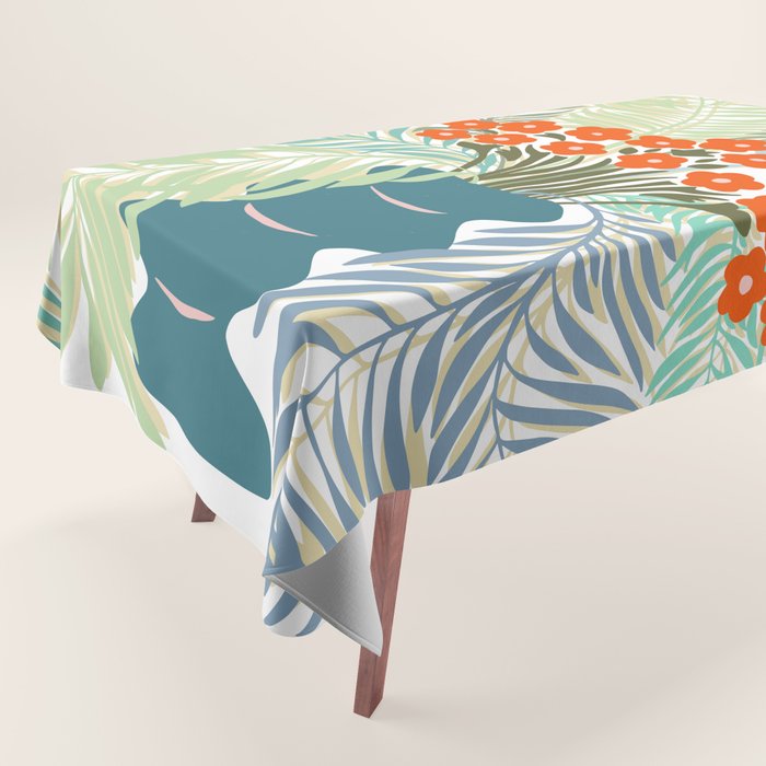 Palm tree leaf Bouquet  Tablecloth Gallery Image 1