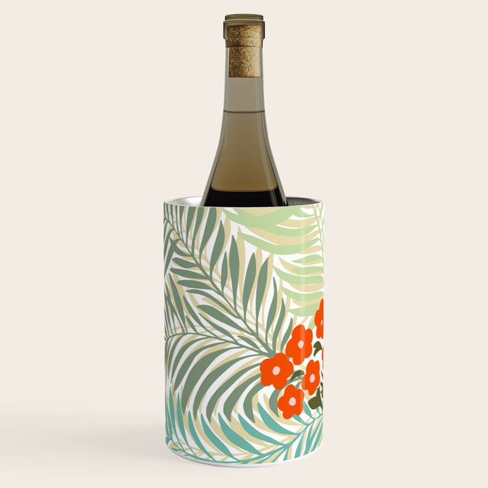 Palm tree leaf Bouquet  Wine Chiller Gallery Image 2