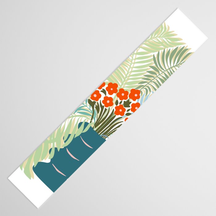 Palm tree leaf Bouquet  Table Runner Gallery Image 3
