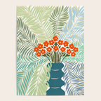 Palm tree leaf Bouquet  Poster Gallery Image 4