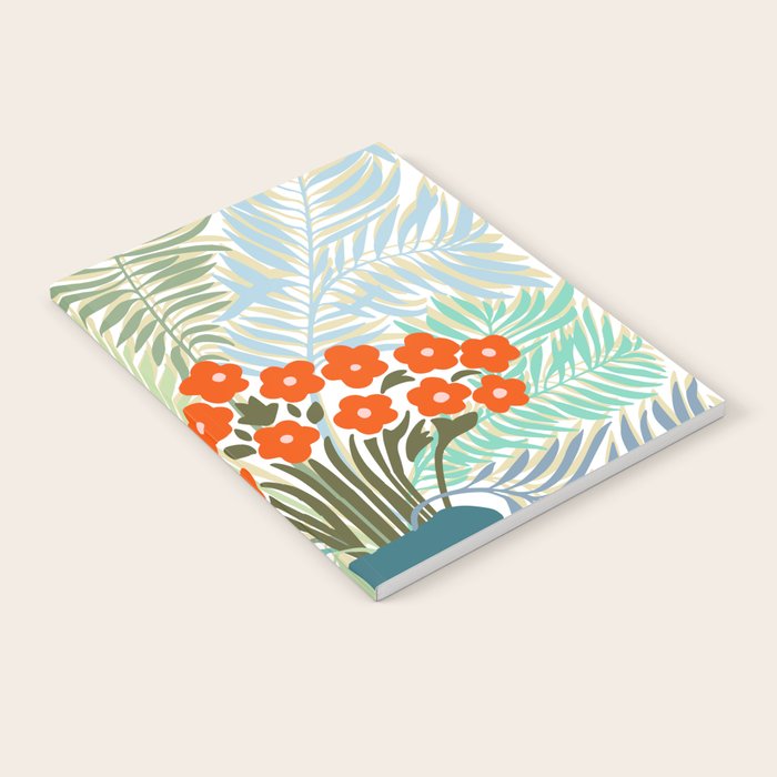 Palm tree leaf Bouquet  Notebook Gallery Image 1