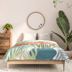 Palm tree leaf Bouquet  Comforter Gallery Image 3
