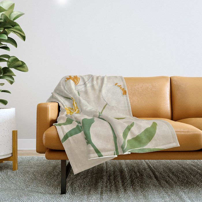 Whispers of Spring Throw Blanket Gallery Image 1
