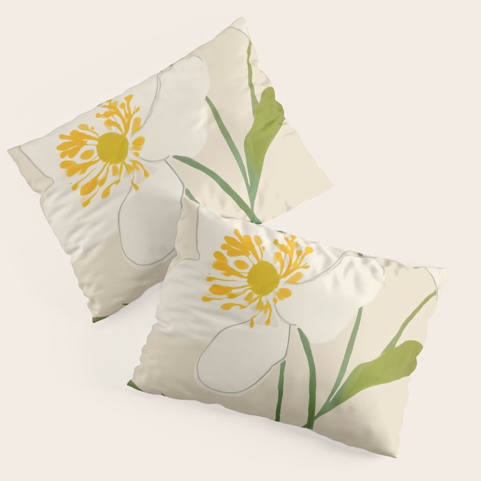 Whispers of Spring Pillow Sham Gallery Image 1