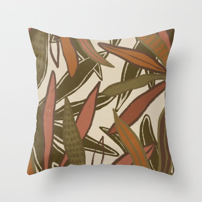 In the Jungle Throw Pillow Gallery Image 1