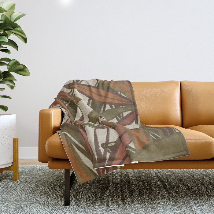 In the Jungle Throw Blanket Gallery Image 1
