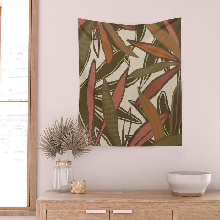 In the Jungle Wall Tapestry Gallery Image 2