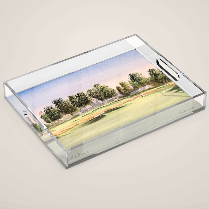 Oakmont Golf Course Acrylic Tray Gallery Image 1
