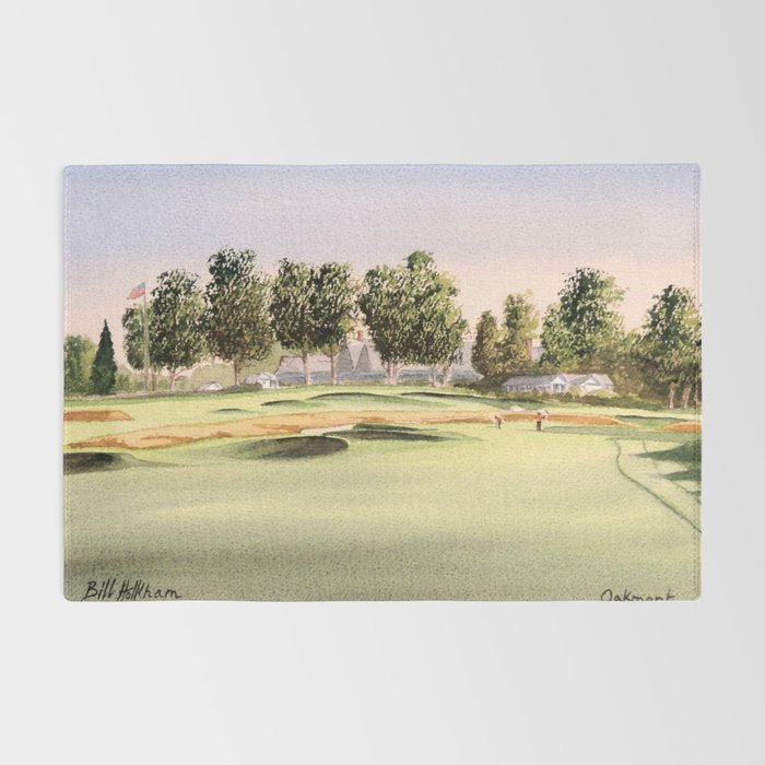 Oakmont Golf Course Rug Gallery Image 2